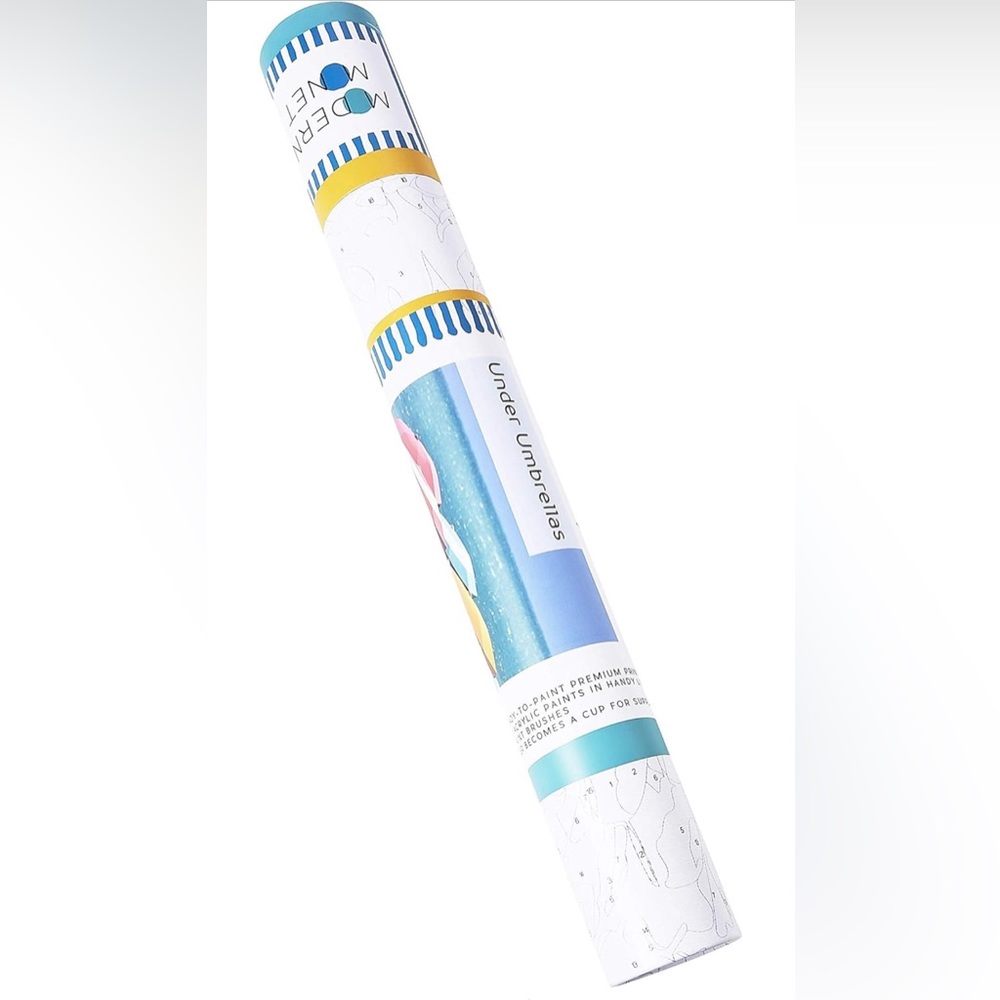 Modern Monet Paint by Numbers- Under Umbrellas